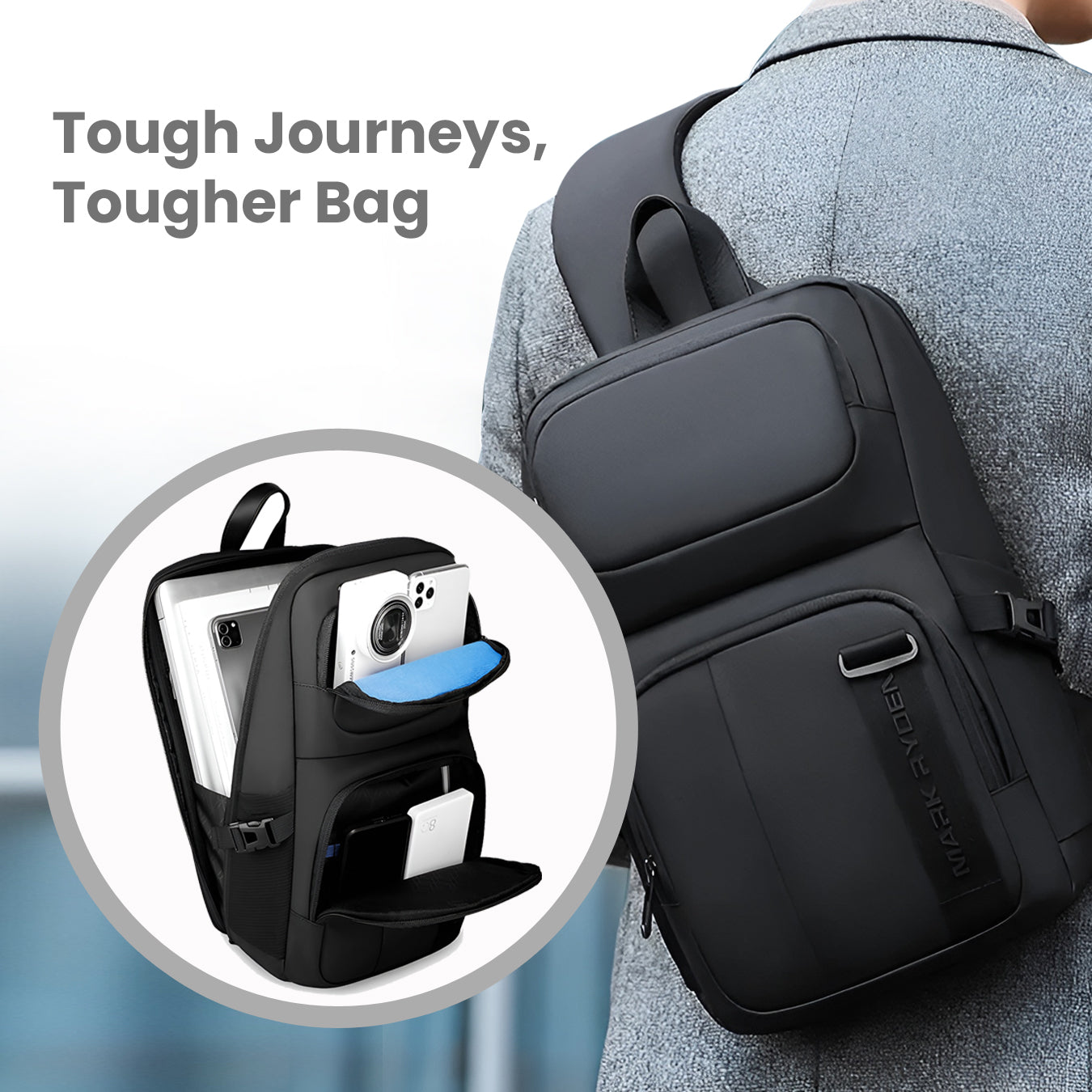 TechVault™ Anti-Theft Crossbody Bag