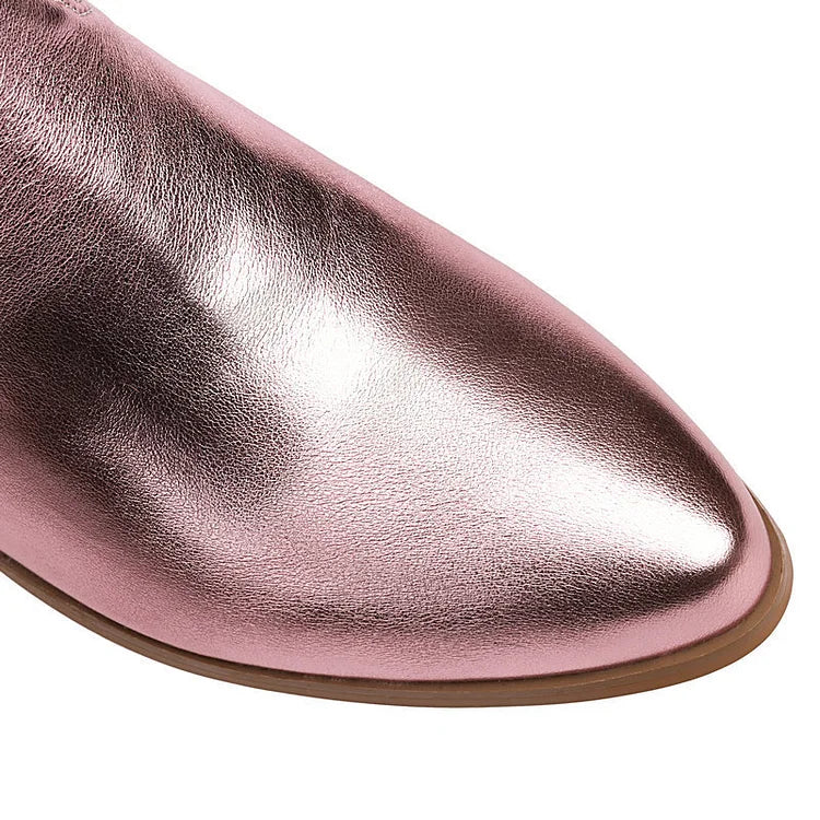 Velmora™ | Western Cowboy Ankle Boots for Women