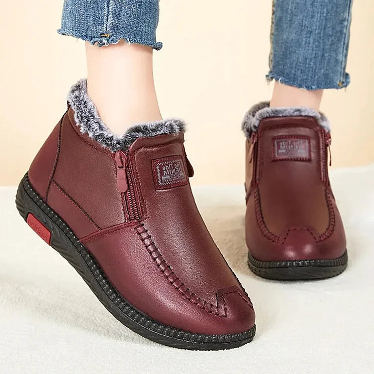 Veloura™ | Women’s Warm Waterproof Winter Ankle Boots
