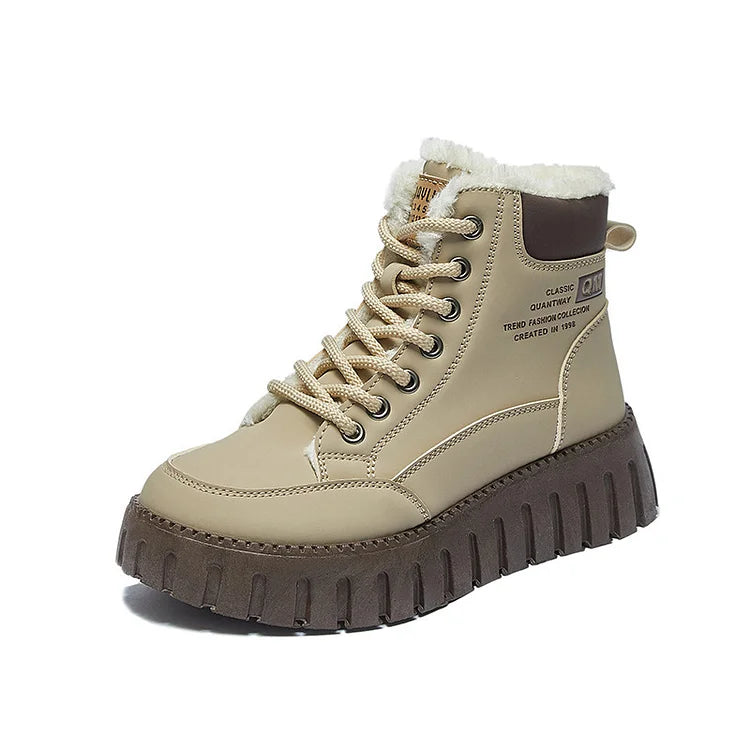 FrostEdge | Women’s Warm Plush Snow Boots
