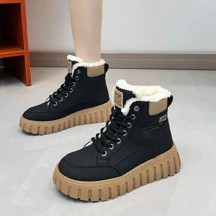 FrostEdge | Women’s Warm Plush Snow Boots