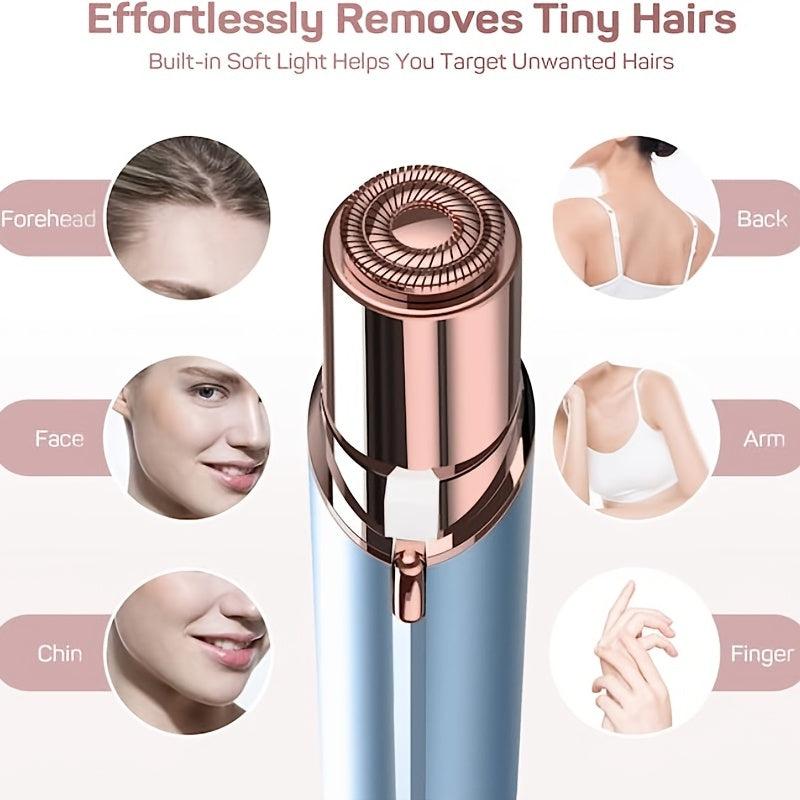 BareBloom | Women's Facial Hair Remover - Painless & USB Rechargeable