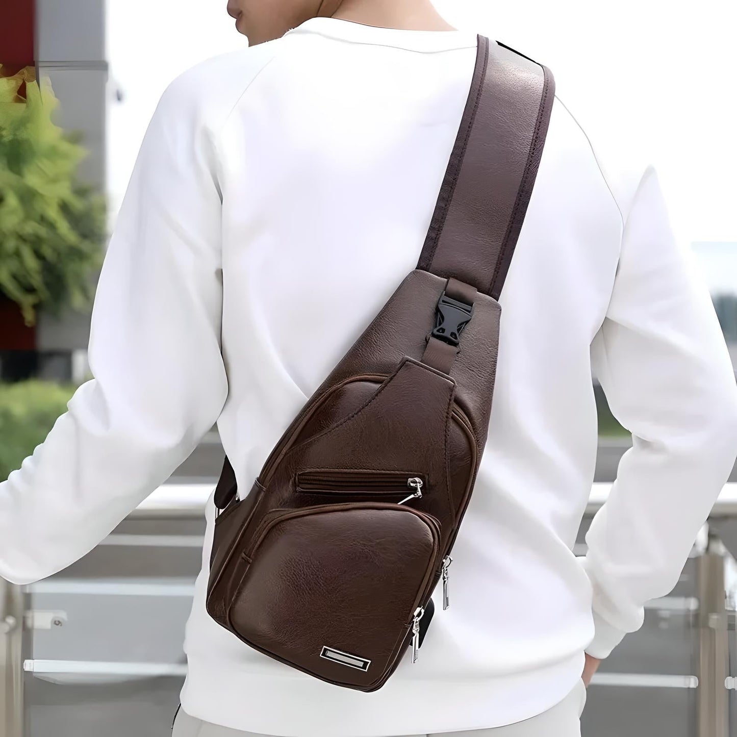 LuxGuard™ Anti-Theft Crossbody Bag – Stylish