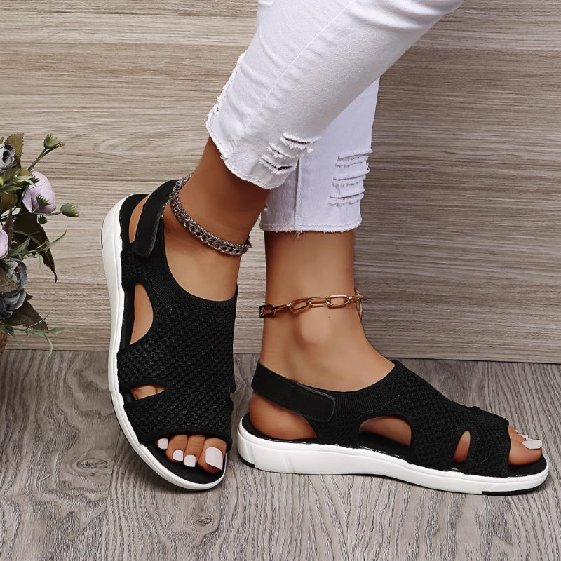 Levana - Breathable Flat Sandals for Women