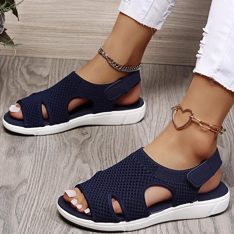 Levana - Breathable Flat Sandals for Women