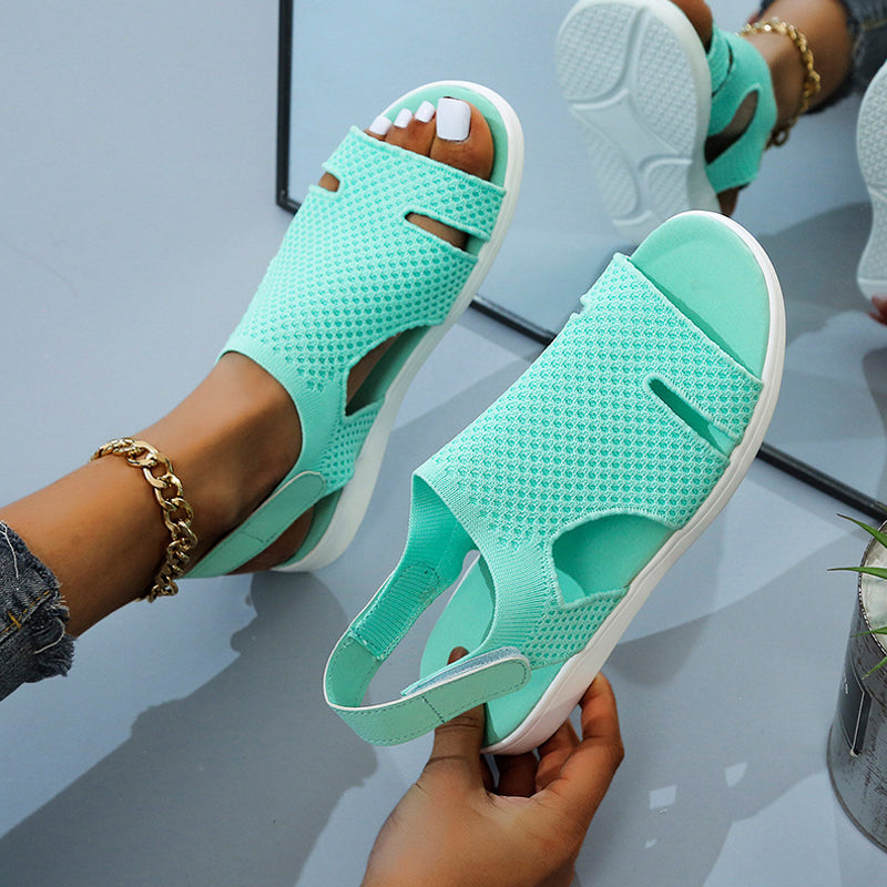 Levana - Breathable Flat Sandals for Women