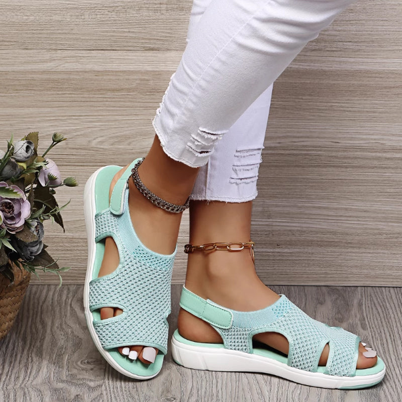 Levana - Breathable Flat Sandals for Women