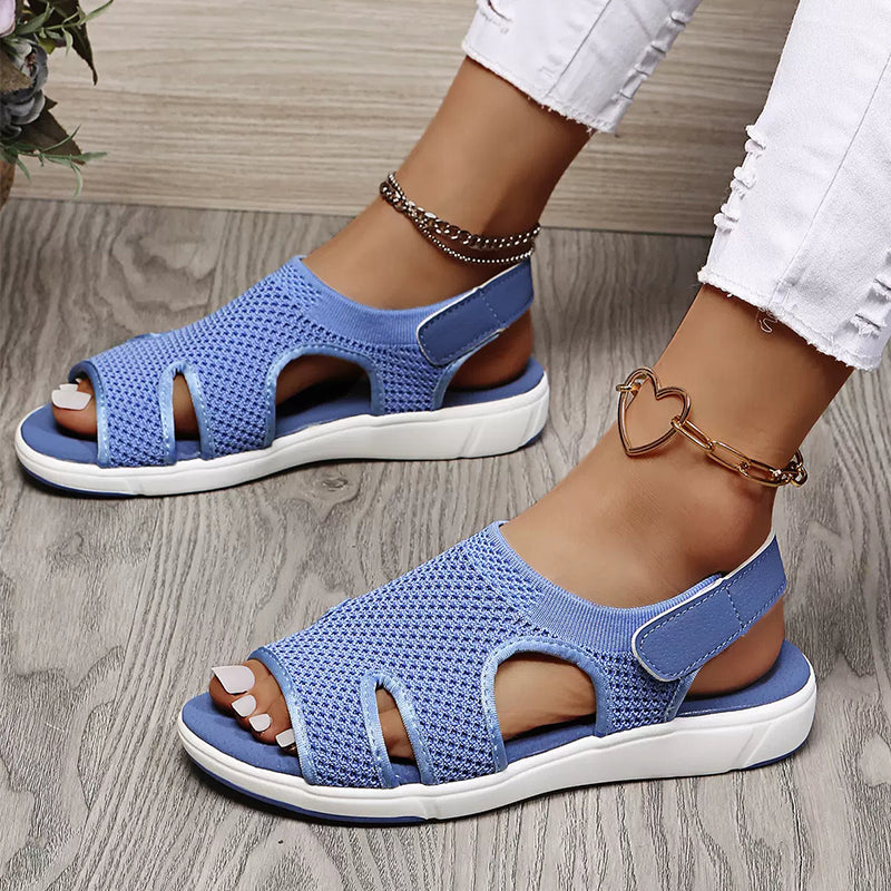 Levana - Breathable Flat Sandals for Women