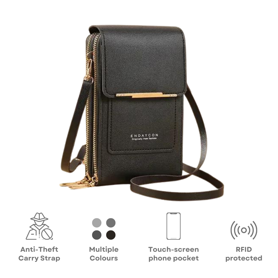 SecureStyle - Women's Touch Screen Shoulder Bag