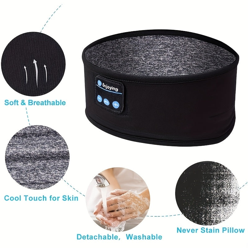 CalmTune | Bluetooth headband - Soft & flexible design for relaxation & travelling
