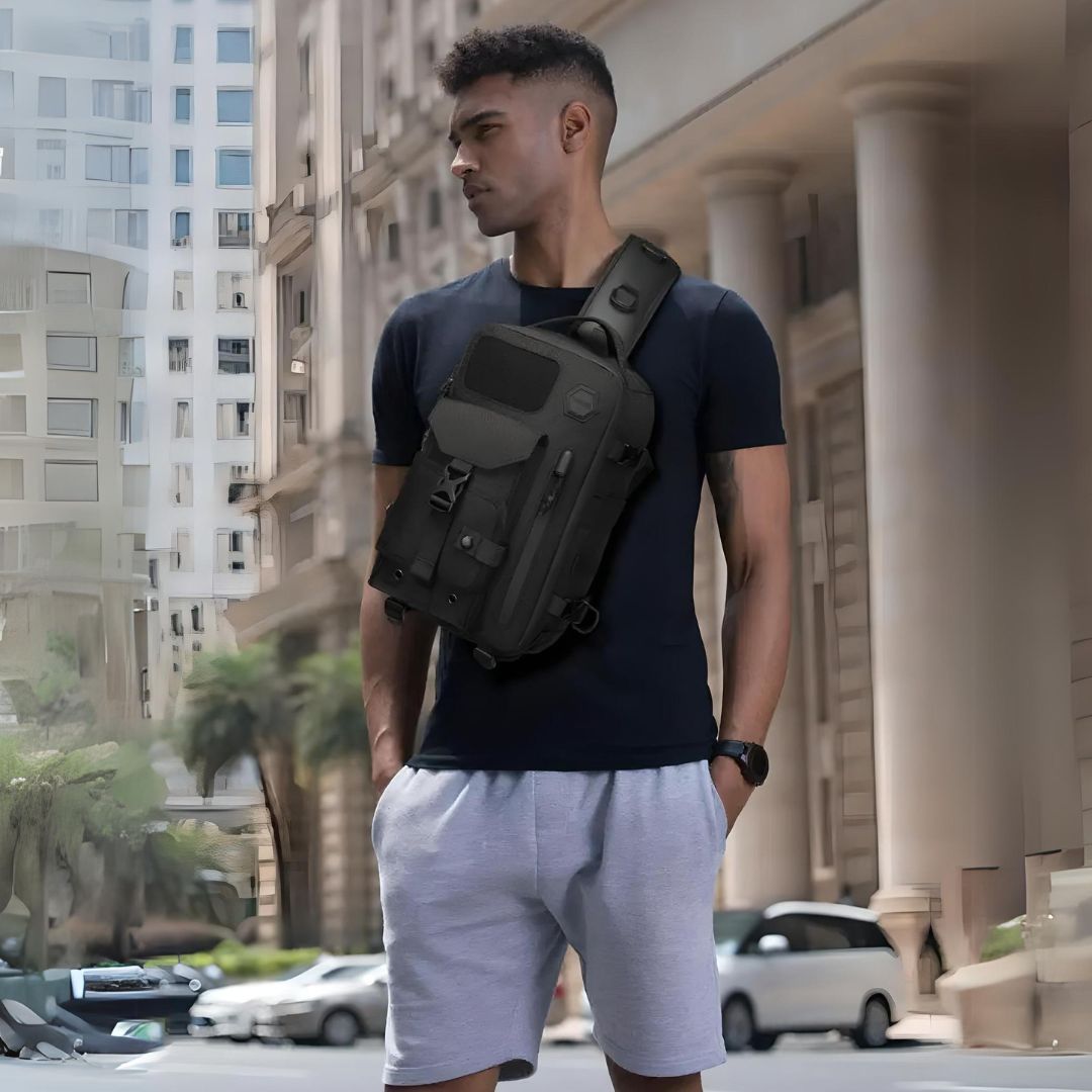 TactiGuard™ Anti-Theft Tactical Sling Bag