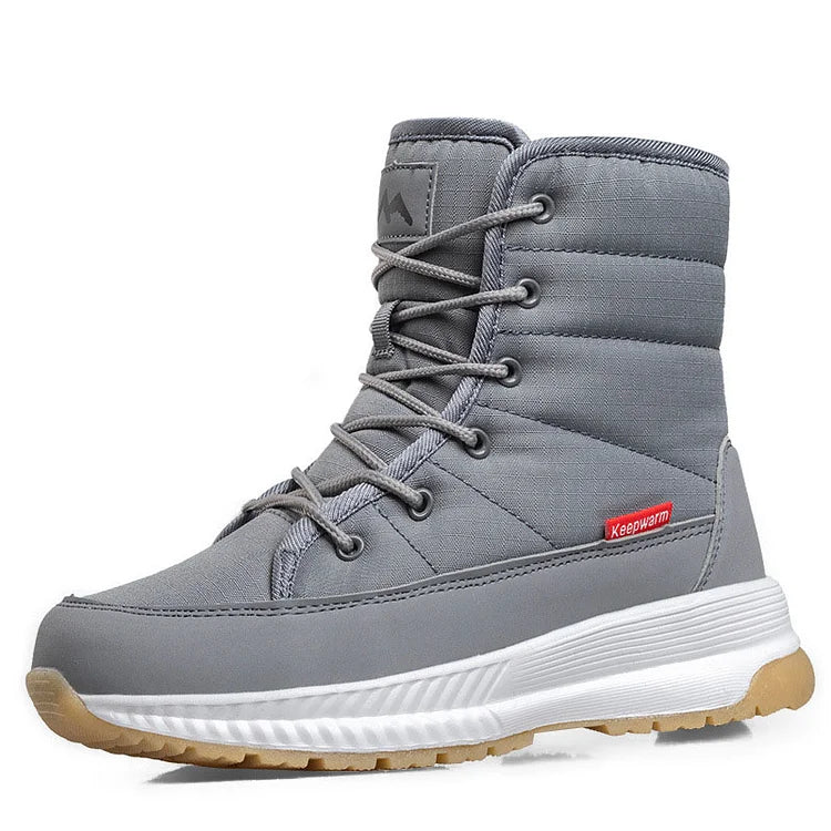 Velmora | Waterproof Lace-Up Winter Boots