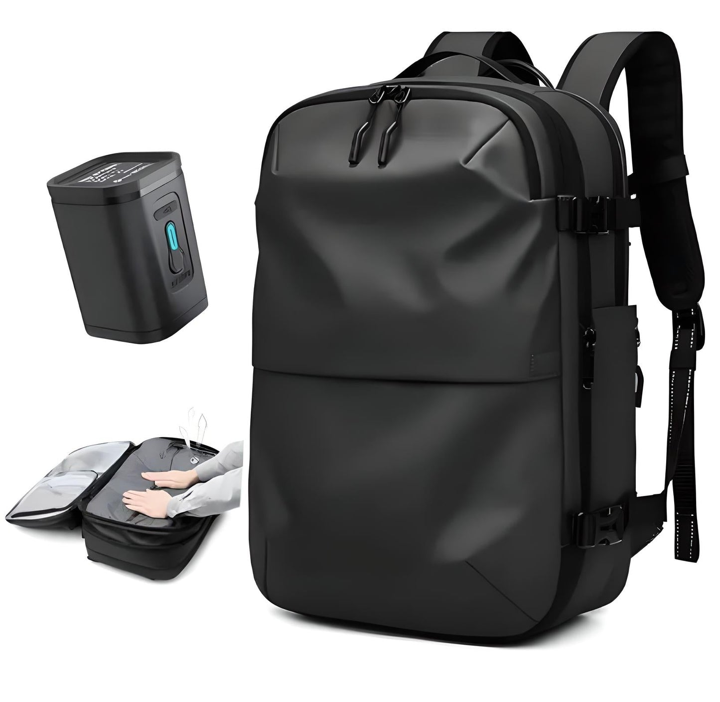 Airbag™ Vacuum Compression Backpack – Pack 70% More