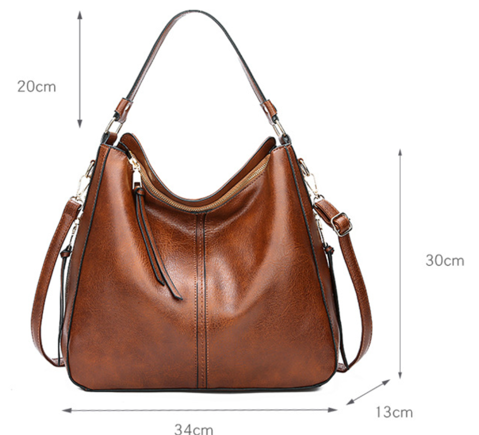 Ratin™ | Large Capacity Vintage Shoulder Handbag