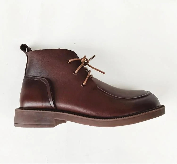 G&ZaCo™ | Retro Lace up Ankle Boots for Women