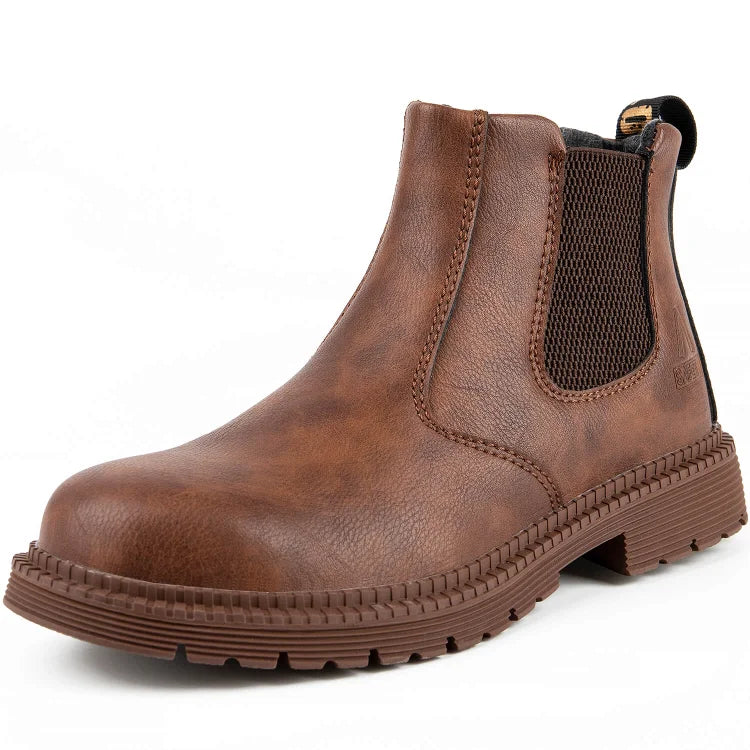 Guard™ | Men’s Waterproof Slip-On Steel Toe Boots