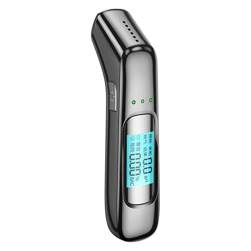 BreatheSafe | USB Rechargeable Alcohol Tester with Digital Display