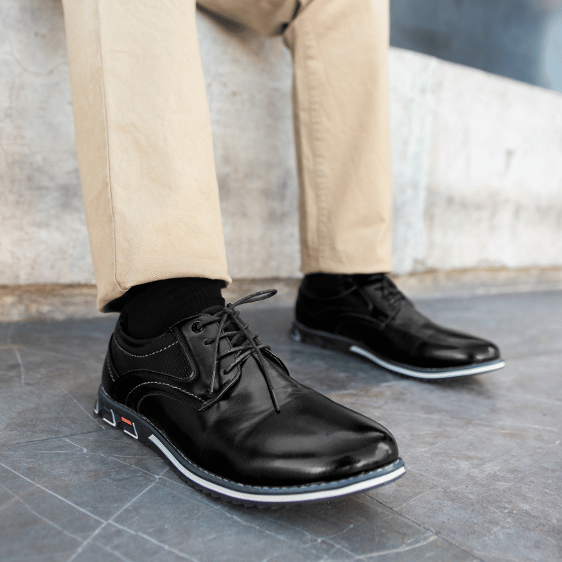 LisseForm™ Oxford Lisse Orthopedic Dress Shoes - Breathable Upper & Cushioned Support
