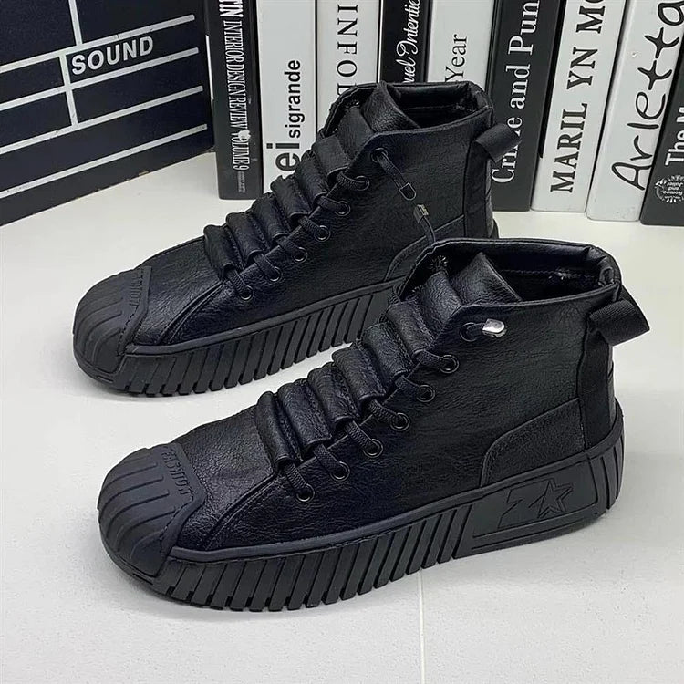 RayZing | Men’s Winter Boots – Casual Ankle Lace-Up Shoes