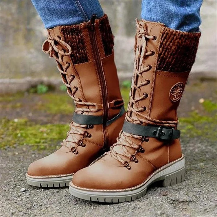NOVA | Warm Knee-High Winter Boots for Women