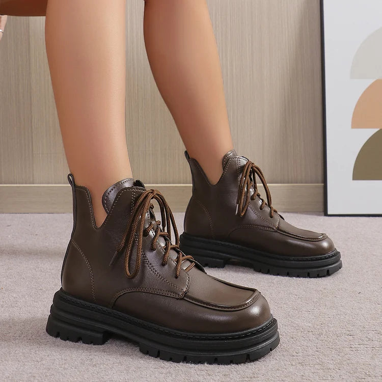Vena™ | Women’s Winter Platform Lace-Up Boots