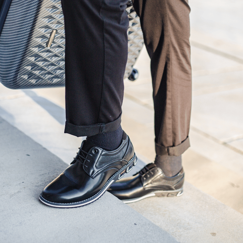 LisseForm™ Oxford Lisse Orthopedic Dress Shoes - Breathable Upper & Cushioned Support