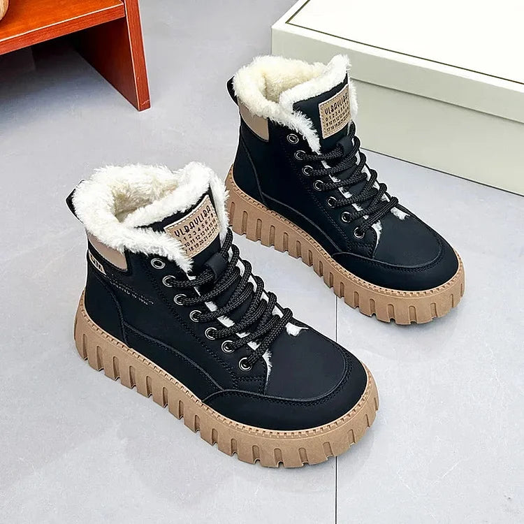 FrostEdge | Women’s Warm Plush Snow Boots