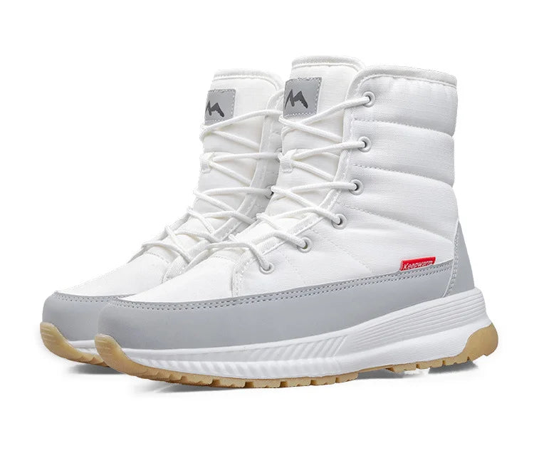 Velmora | Waterproof Lace-Up Winter Boots