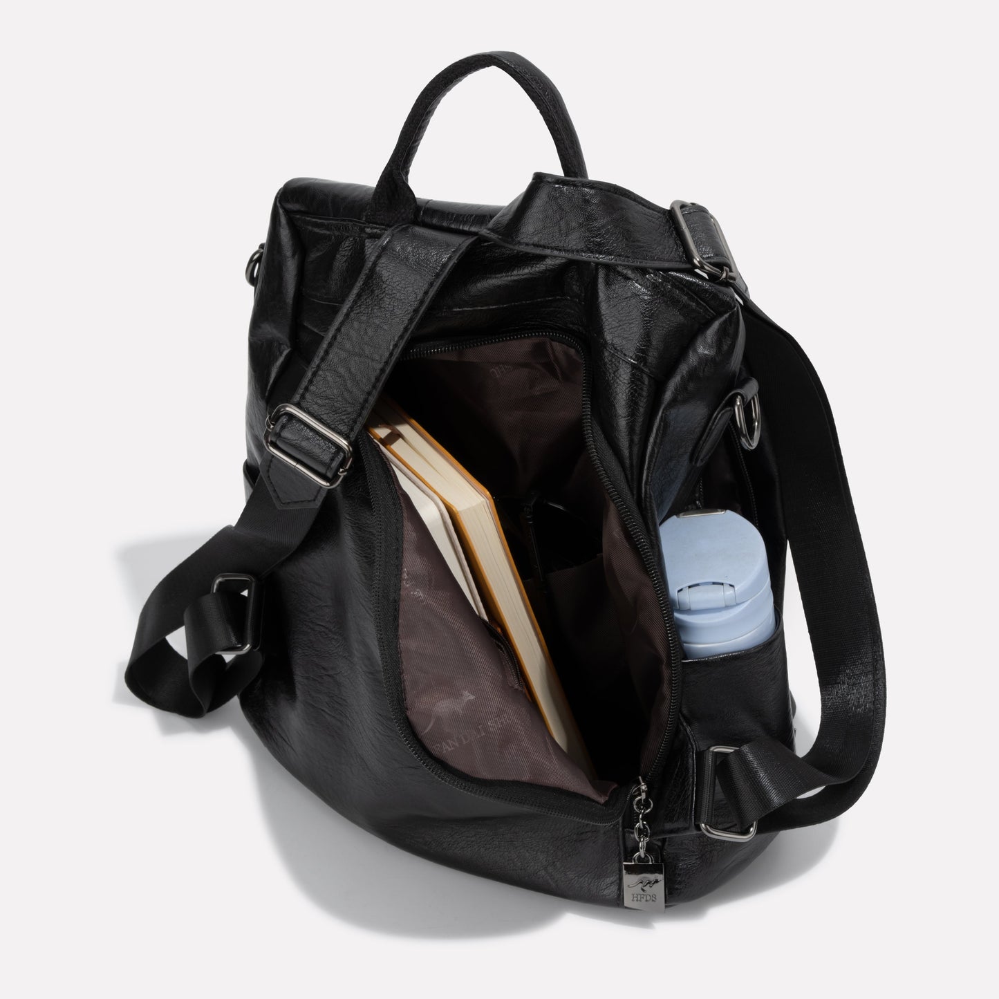 Women's Anti-Theft Leather Backpack