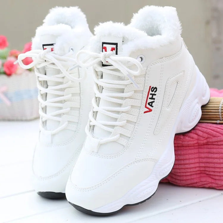 Frostelle | Women’s Warm Lace-Up Snow Boots