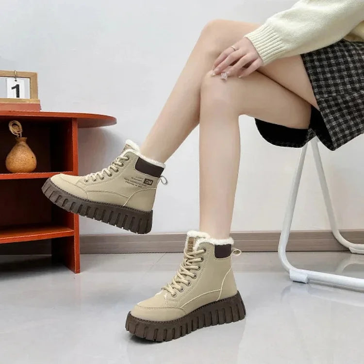 FrostEdge | Women’s Warm Plush Snow Boots