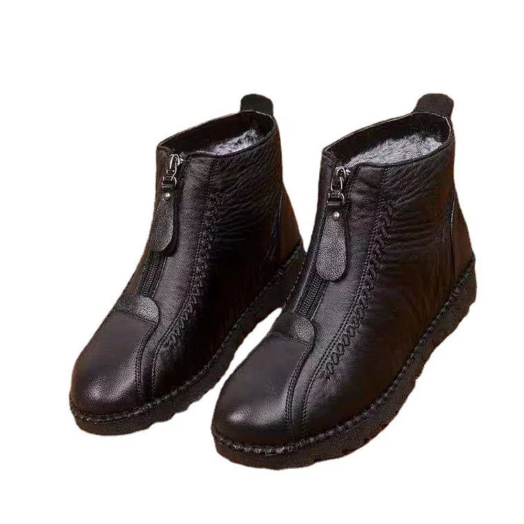 Aveline™ | Women’s Winter Ankle Boots – Warm & Non-Slip