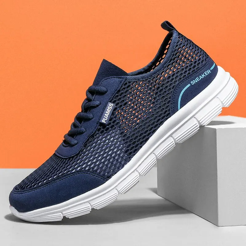PUAMSS Men’s Running Sneakers – Lightweight, Breathable & Supportive