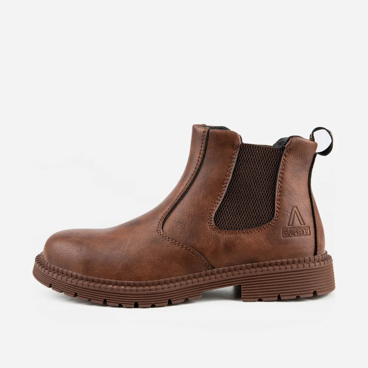 Guard™ | Men’s Waterproof Slip-On Steel Toe Boots