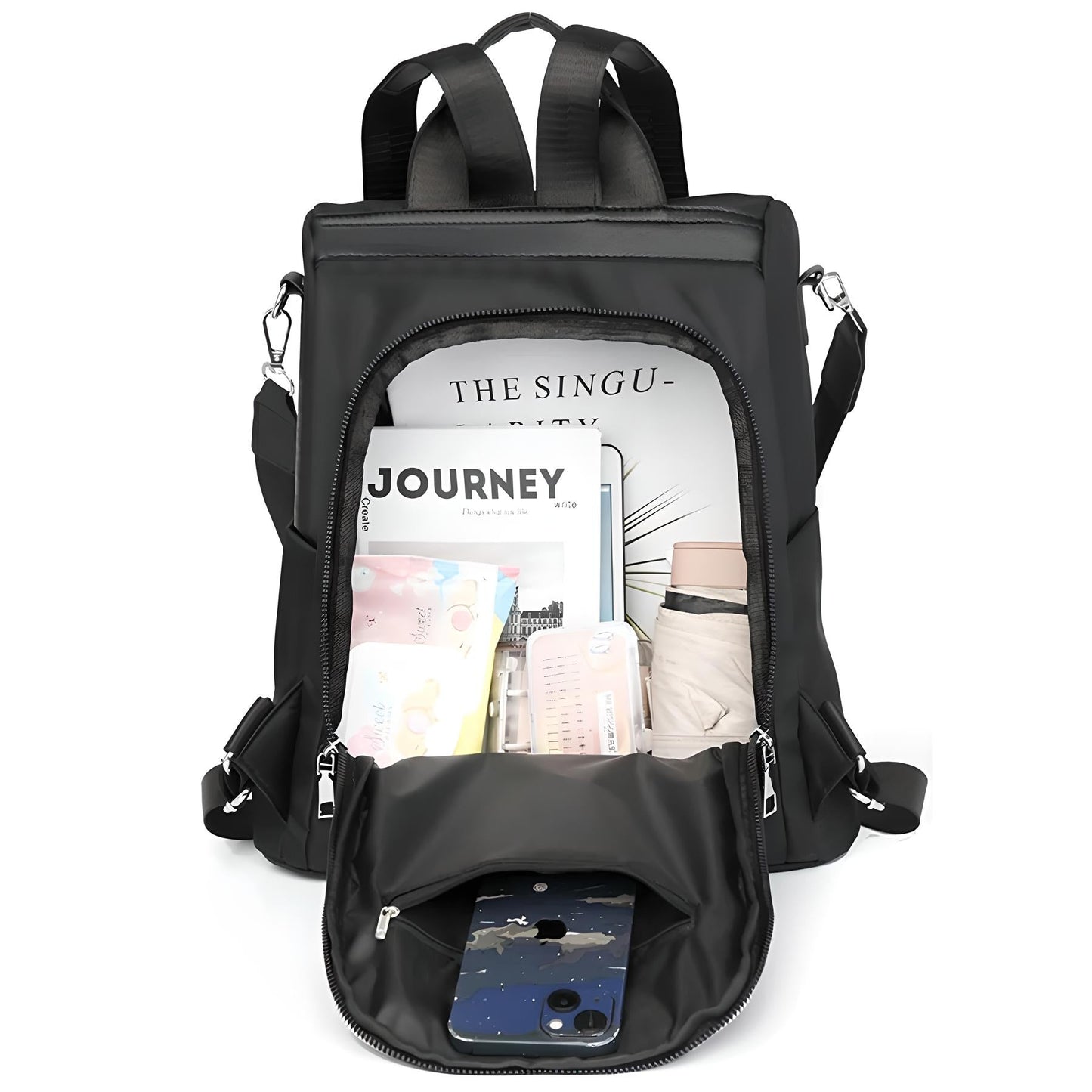 QuestGuard™ Everyday Anti-Theft Backpack – Secure, Chic & Lightweight