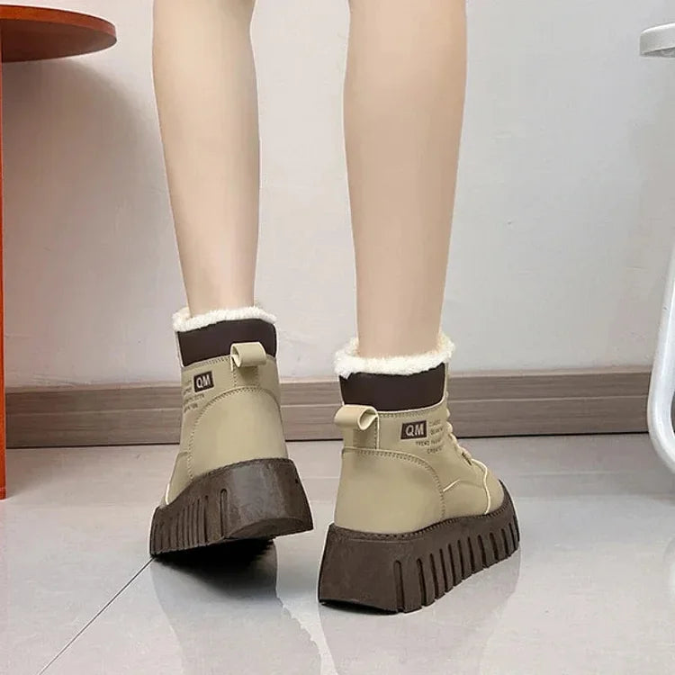 FrostEdge | Women’s Warm Plush Snow Boots