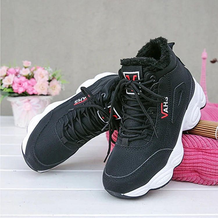 Frostelle | Women’s Warm Lace-Up Snow Boots