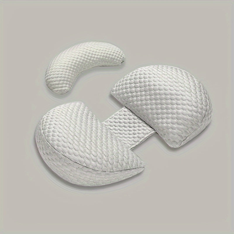 PregnaRest™ Adjustable Full-Body Pillow for Side Sleeping Moms