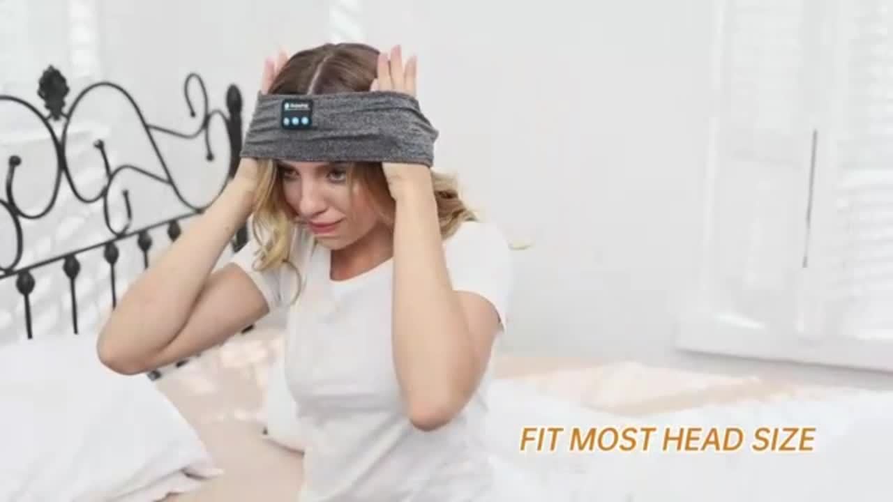 CalmTune | Bluetooth headband - Soft & flexible design for relaxation & travelling