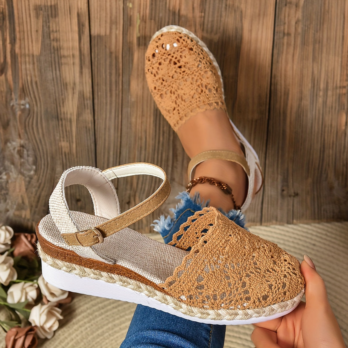 Mia™ Women’s Closed-Toe Espadrille Sandals