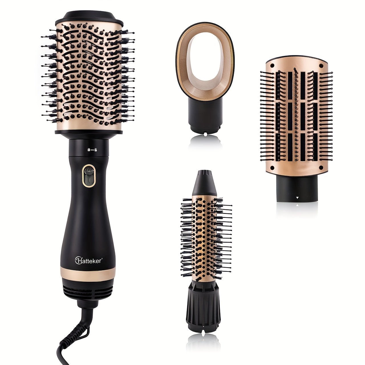 Hatterker™ Electric Styling Comb – Fast 4-in-1 Drying & Smoothing Tool