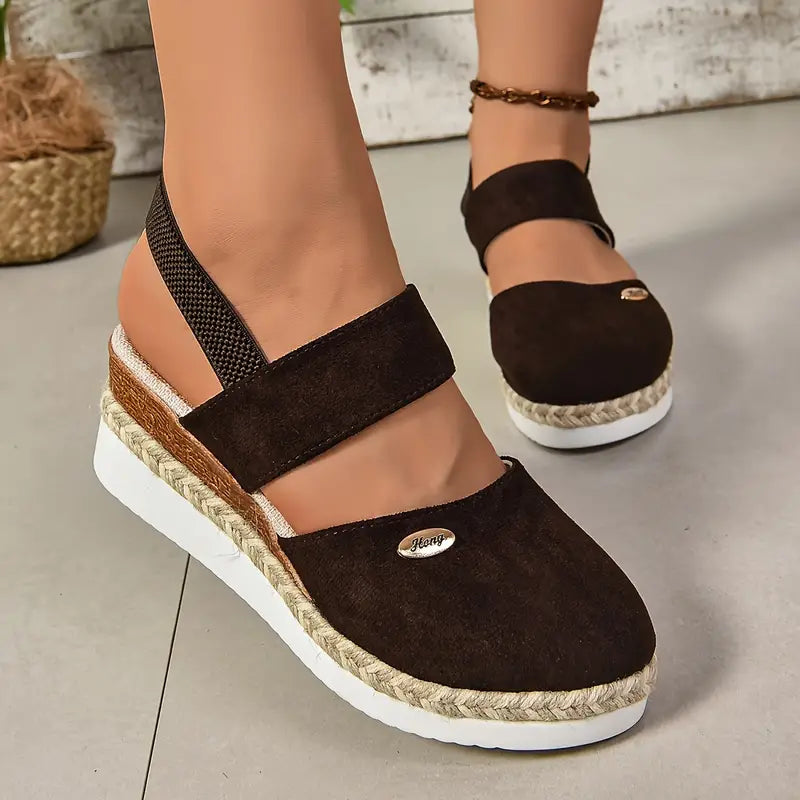 Brenda™ Women’s Closed-Toe Wedge Sandals