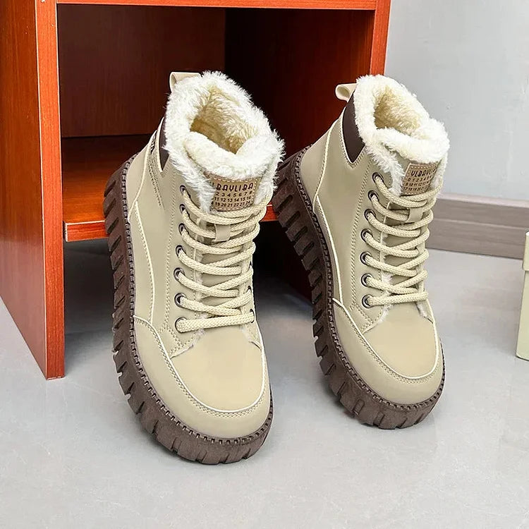FrostEdge | Women’s Warm Plush Snow Boots