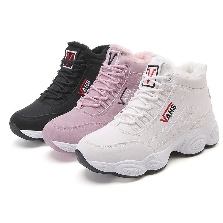 Frostelle | Women’s Warm Lace-Up Snow Boots