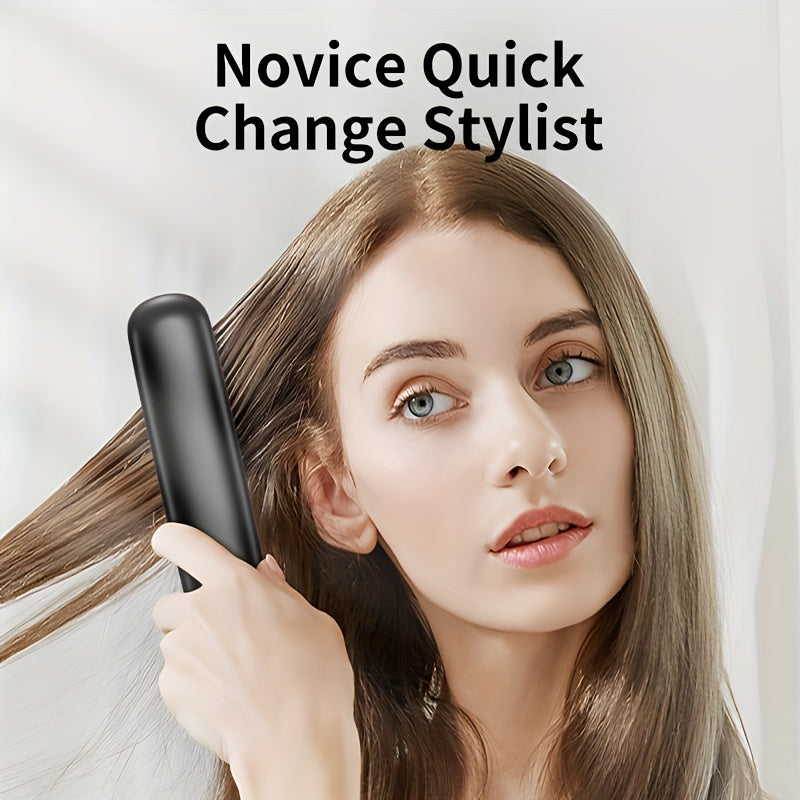 SleekMate | Portable USB-Rechargeable Straightening Comb with Anti-Scald Protection