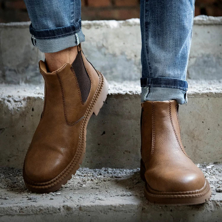 Guard™ | Men’s Waterproof Slip-On Steel Toe Boots