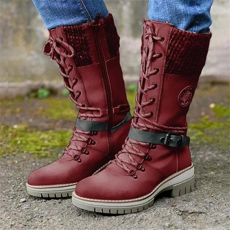 NOVA | Warm Knee-High Winter Boots for Women