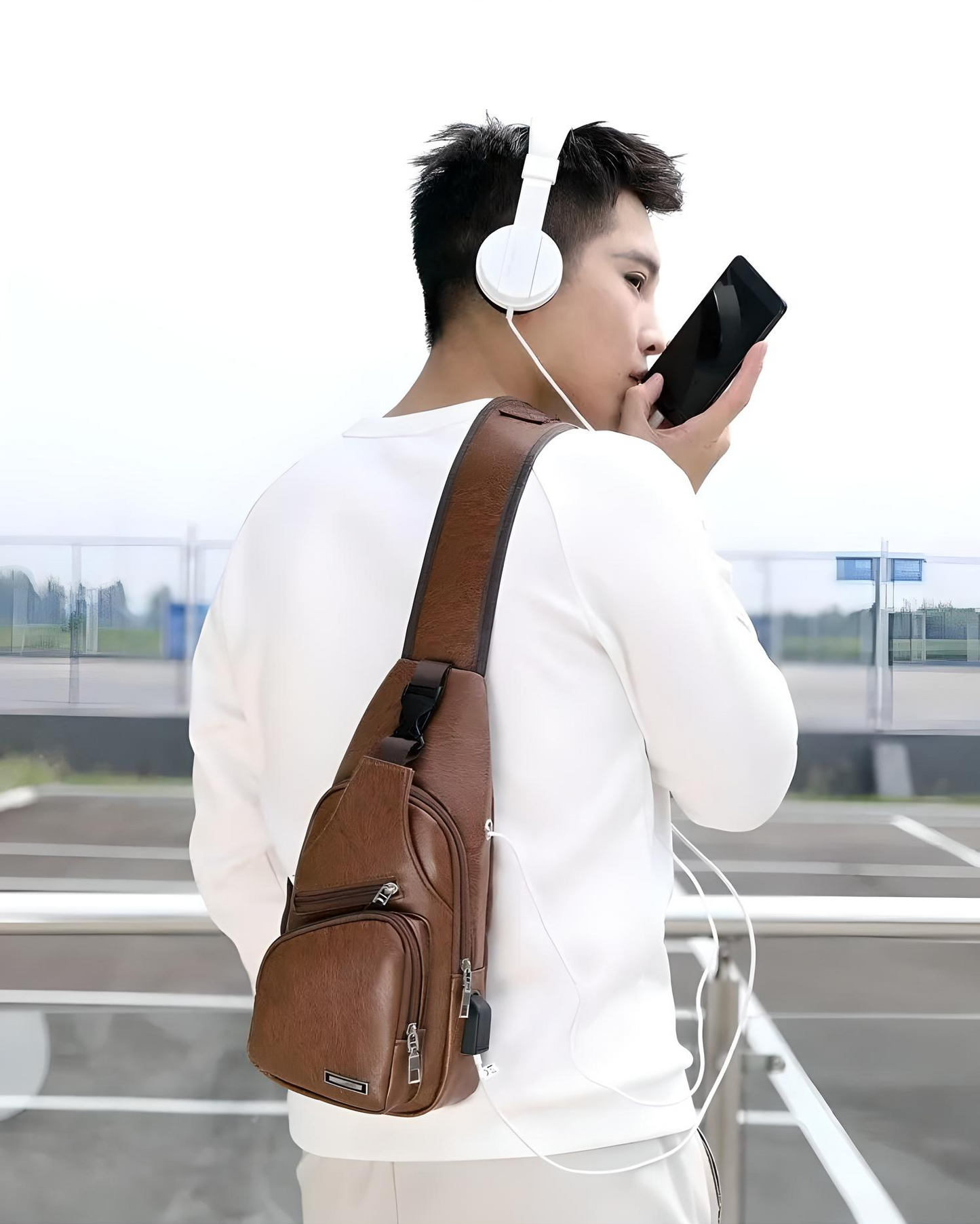 LuxGuard™ Anti-Theft Crossbody Bag – Stylish