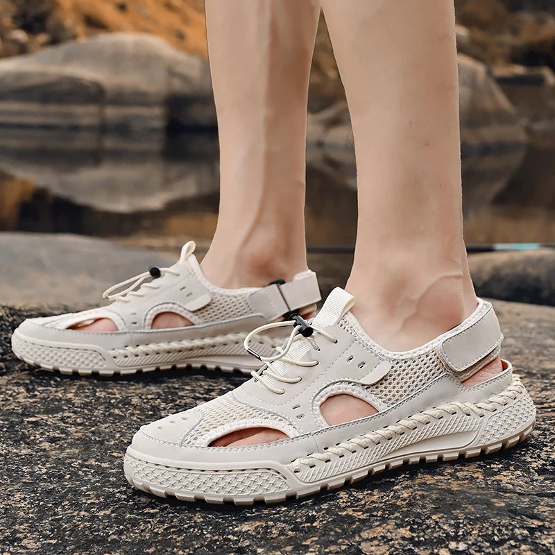 Comeinia Ori™ - Men’s Leather Outdoor Sandals