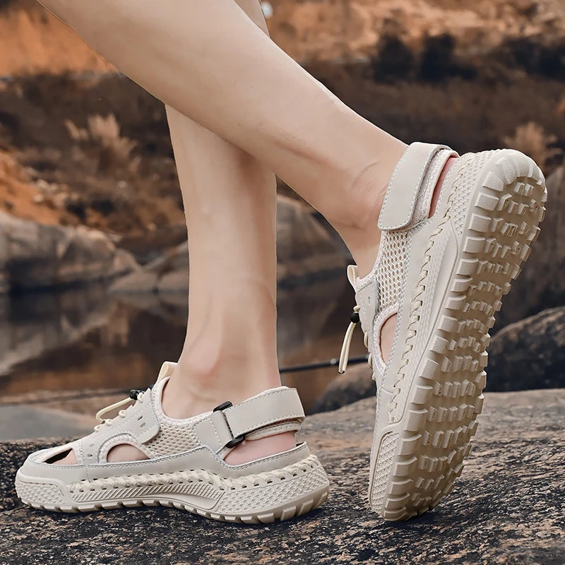 Comeinia Ori™ - Men’s Leather Outdoor Sandals